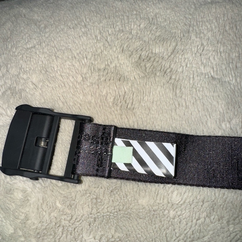 Off White industrial Belt Black